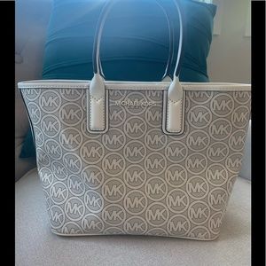 Michael Kors Jodie Logo Small Jacquard Tote